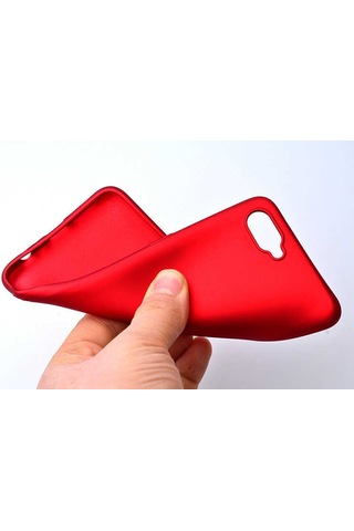 Noktaks - Oppo Rx17 Neo Uyumlu - Kılıf Mat Soft Premier Silikon Kapak - Siyah