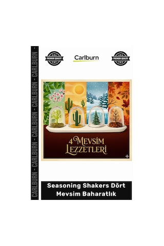 Baharatlık Estetik Kar Küresi Tasarım Mutfak Baharat Set Seasoning Shakers Dört Mevsim Baharatlık Diğer