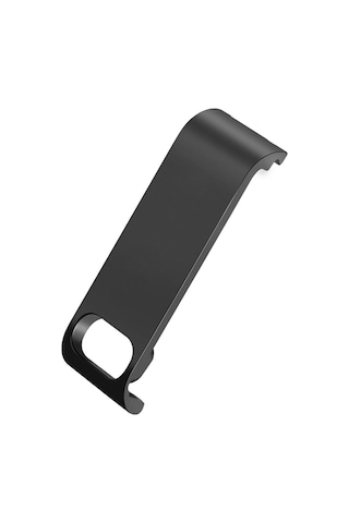 Fosenze Gopro Hero 8 Black Kamera Pil Kapağı - Pil Tutucu Sponge İçli, Şarj/mikrofon Delikli, Dayanıklı Plastik Aksesuar Gümüş