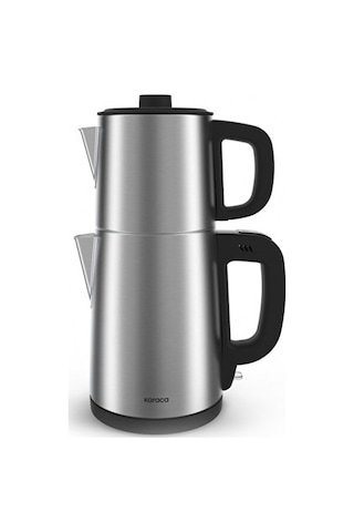 Karaca Teabig Xl 2 İn 1 Çelik Çay Makinesi Ve Su Isıtıcı