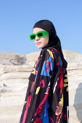 Hijab Deniz Bonesi - Siyah