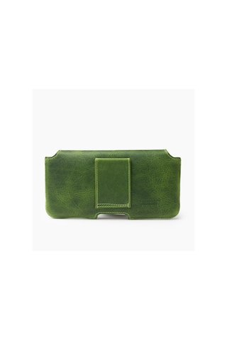 Belt Holster Apple Uyumlu iPhone 16 Pro Max Forest Green