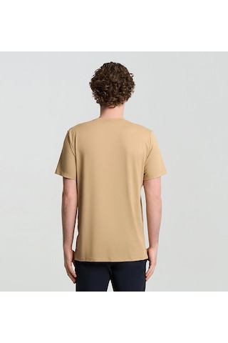 Columbia Tech Trail Utility Erkek Kısa Kollu Tişört-7857 Kahverengi
