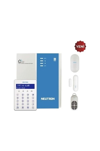 Neutron Nta-gna8545-4g 4bölgeli Zon Gsm+gprs Kablolu/kablosuz Alarm Seti Siren Yok -118106