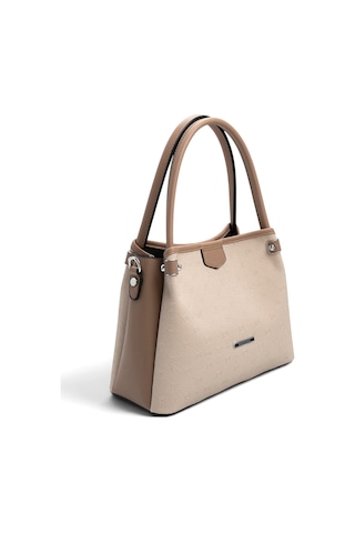 Silver Polo Sp1254 Kadın El Çantası Fashion Bej-latte