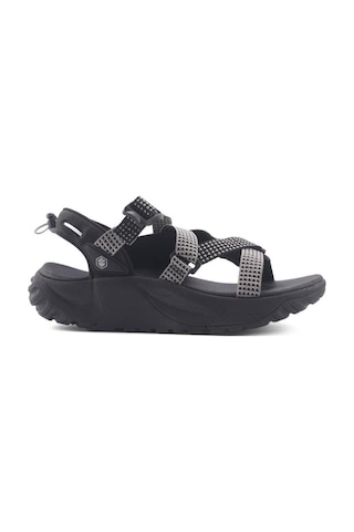 Lumberjack Free Wmn 4fx Siyah Comfort Casual Spor Sandalet Siyah