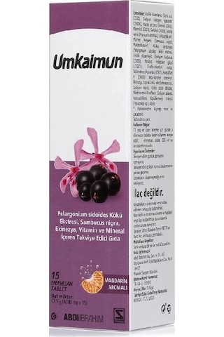 Umkaimun 15 Efervesan Tablet