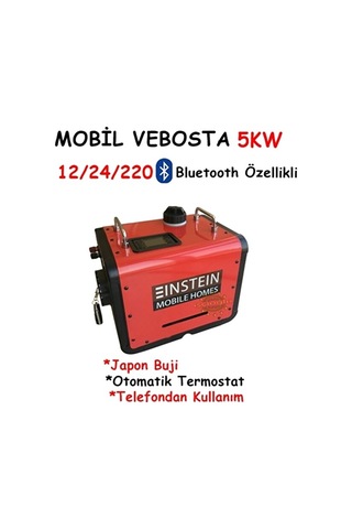 Çanta Tipi Webasto 12/24-220v 5kw Dizel Isıtıcı Star Stop Ve Bluetooth