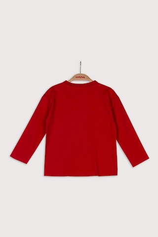 Zeyland Unisex Çocuk Uzun Kollu Basic T-shirt - Kırmızı KIrmızı