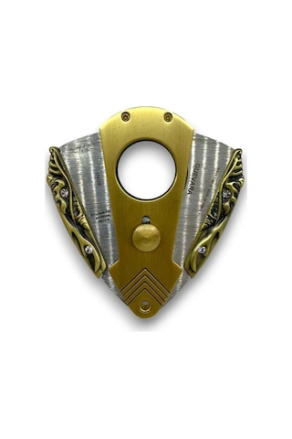 Guevara Gold Taşlı Kelebak Model Puro Kesici 60 Ring