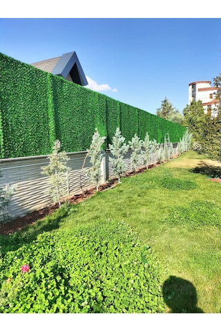 Yapay Çim Çit Örgü Telli Bahçe Çiti 120 Cm X 1 Mt
