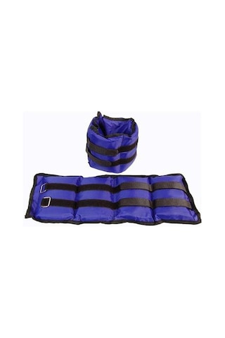 Metafiz Kum Ağırlık Torbası El ve Ayak Bilek Ağırlığı 3 KG Lacivert