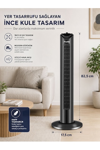 Breeze Mx-bt320 32 Kule Tipi Vantilatör 45w 3 Kademeli