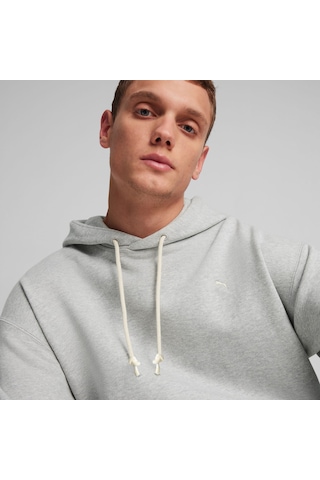 Puma Mmq Kapüşonlu Sweatshirt 624011 04 Gri