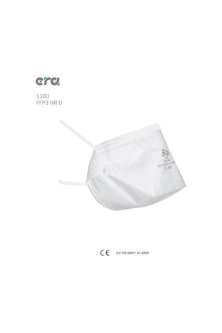 Era 1300 Ffp3 Nr Toz Maskesi "50 Adet"