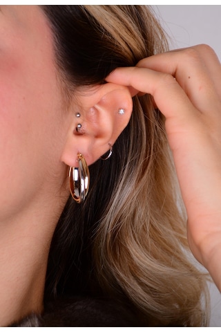 Özden Kuyumcusu 14 Ayar Altın Küpe Ozdkup017