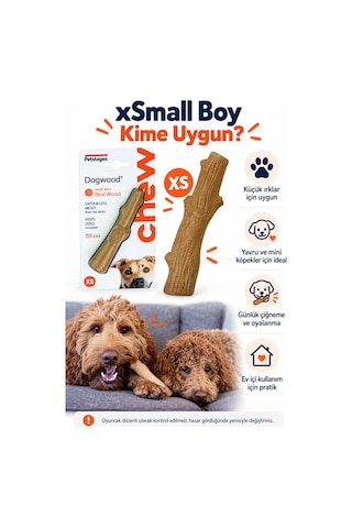 Petstages Dogwood Durable Stick Bitmeyen Kemik Köpek Oyuncağı Xsmall