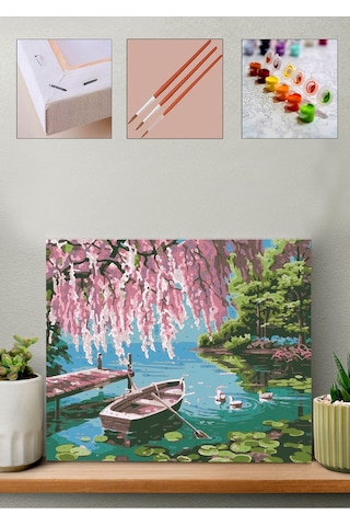 Sayılarla Boyama Seti - Gölet