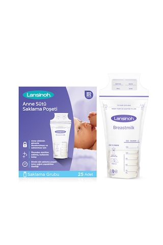 Lansinoh Süt Saklama Poşeti 25 Adet