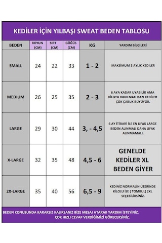 Buddy Kapşonlu Yılbaşı Kedi Sweatshirt Noel