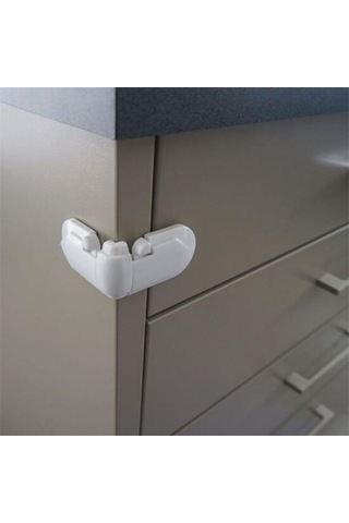 Kendinden Yapışkanlı 2 Adet Iz Bırakmaz Bebek Çocuk Dolap Köşe Kenar Emniyet Çocuk Bebek Güvenlik Çok Renkli