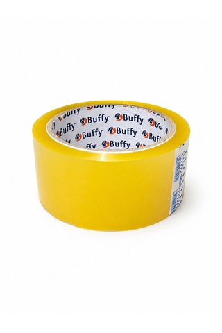 Buffy 6 Adet Koli Bandı 45 Mm X 100 Mt Şeffaf Güçlü Yapışkanlı Kopmayan Bant Bandı 6 Adet