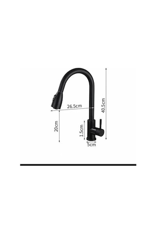 Hügo Fleko 121bt0124707 Spiralli Mutfak Bataryası Siyah