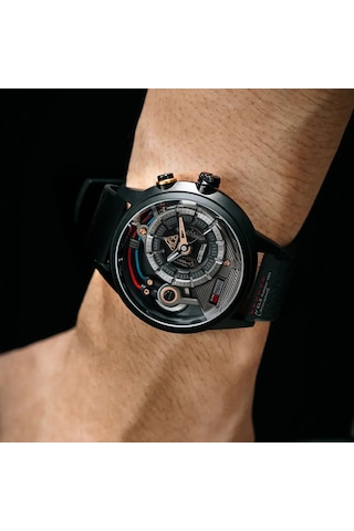 The Electricianz The Dark Zz-a3c/05-crd 45 Mm Erkek Kol Saati