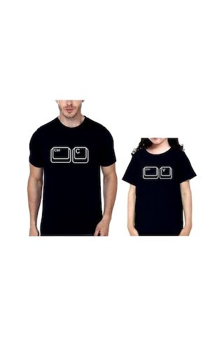 Baba Veya Oğul Baskılı T-Shirt
