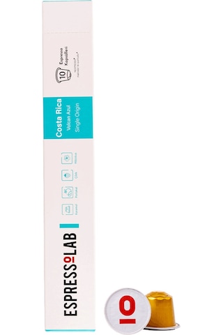 Costa Rica Volcan Azul Kapsül Kahve - 10 Adet Premium Lezzet