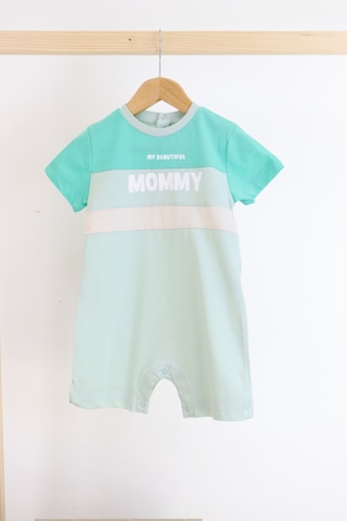 Harika Kids Kız Bebe&çocuk Penye Kumaş Mommy Baskılı Tulum 001