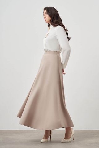 Bsc Kloş Bej Etek 001