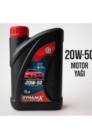Dynamix Rasha 20W-50 Motor Yağı 1 L
