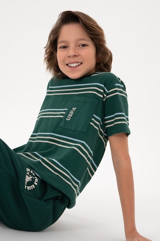 U.s. Polo Assn. Erkek Çocuk Koyu Yeşil Tişört Basic 50295562-vr079 Koyu Yesıl Koyu Yeşil