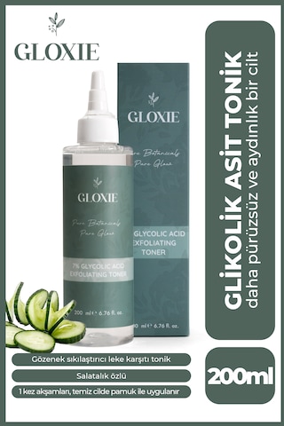 Gloxie Gözenek Arındırıcı ve Dengeleyici Tonik 200 ML