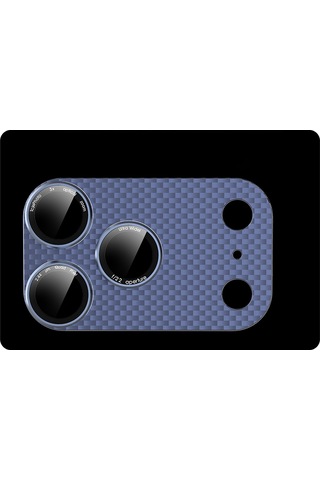 Apple Uyumlu iPhone 17 Pro Zore Cl-21 Kamera Lens Koruyucu Mavi