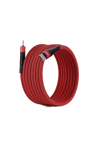 Bmcc-06 Kirmizi Usb-c-c Manyetik Kablo 2 M, 100 W Süper Hızlı Ş