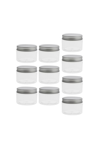 Suntek 10 Adet Boş Kozmetik Kaplar Dudak Balsamı Kabı 120ml Açık