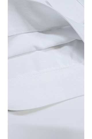 Unisex Çocuk Polo Yaka Uzun Kollu Tişört Sweatshirt Bej