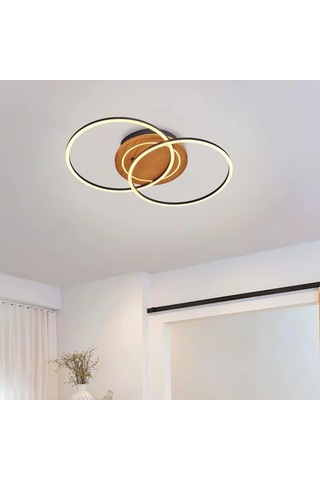 Özcan Aydınlatma 1415y-1 Plafonyer Meşe Meşe