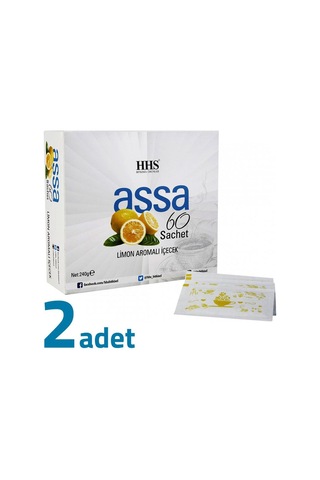 Hhs Assa 60 Sachet Limon Aromalı Bitki Form Çayı 2 x 240 G