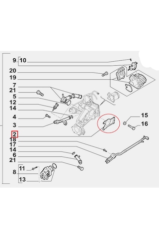 Egr Conta 1.6d 71753783 1 Adet