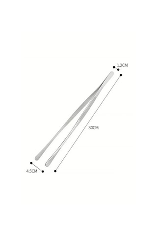 Masterchef Şef Cımbızı Metal 25 Cm - Süs Cımbız Maşası