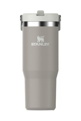 Stanley The Iceflow Flip Straw 0.89 L Pipetli Termos Bardak Gri