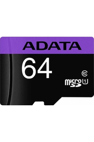 Novahub 64gb U1 C10 Yüksek Hızlı Tf Kart, Hd 1080p Video, Dashcam, Ev Gözetim, İha İçin Mikro Sd Kart