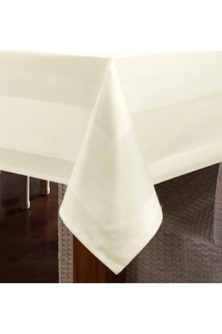 Atlas Kenarlı 80X80 CM Saten Bantlı Gastronomi Masa Örtüsü