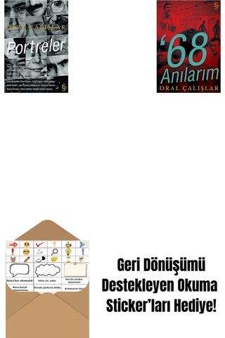 Portreler + 68 Anılarım + Okuma Sticker'ları