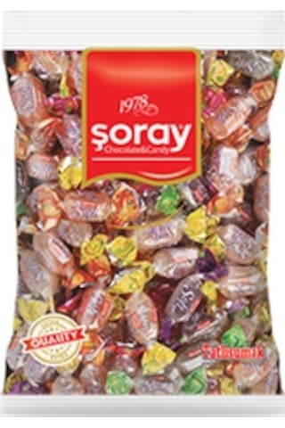 Şoray Soft Duo Meyve Aromalı Jöle Şeker 960 G