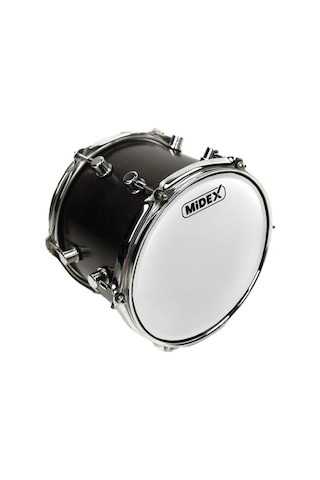 Midex Dr-18wh Beyaz Renk 18 İnç Bas Kick Bateri Davul Derisi Drumhead 18'' İnch 45.72 Cm