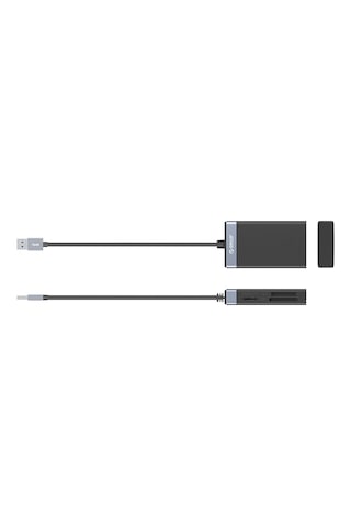 Orico USB-A 3.0 4’ü 1 Arada CF Micro SD TF SD MS Kart Okuyucu Adaptör